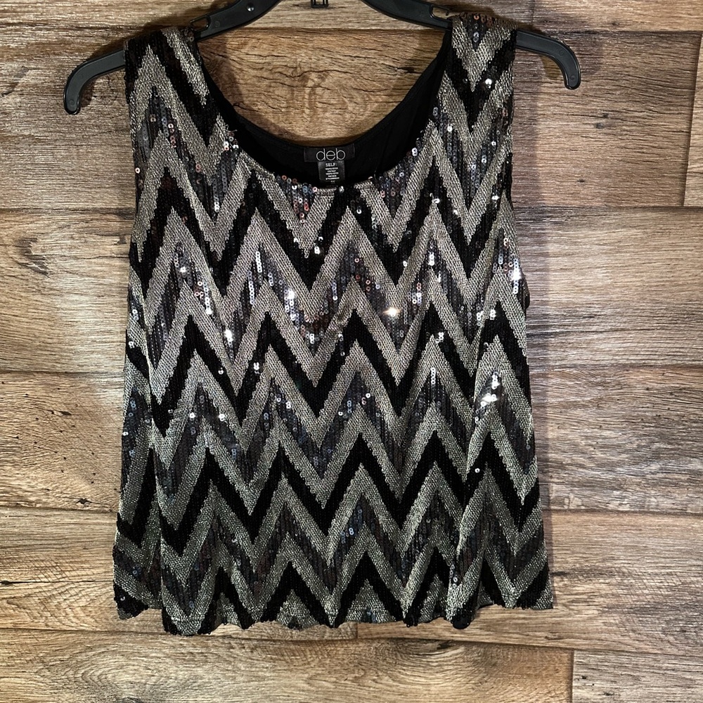 Deb sequin tank top